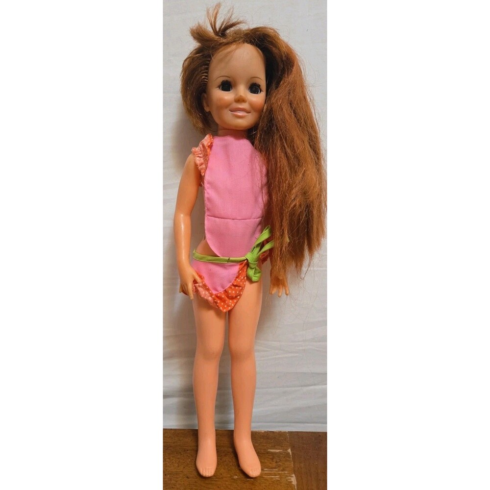 Ideal Crissy Fashion Doll Red Growing Hair Original 1971 Vintage